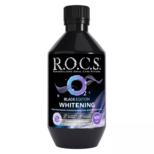 Ополаскиватель R.O.C.S. Black edition, 400 мл Ополаскиватель R.O.C.S. Black edition, 400 мл
