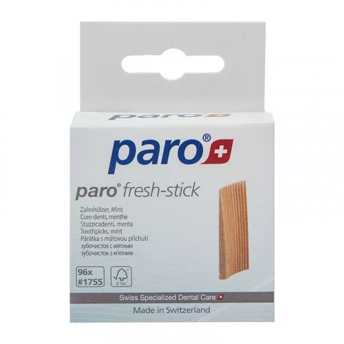 Зубочистки Paro деревянные ароматизированные, 96 шт Зубочистки Paro деревянные ароматизированные, 96 шт