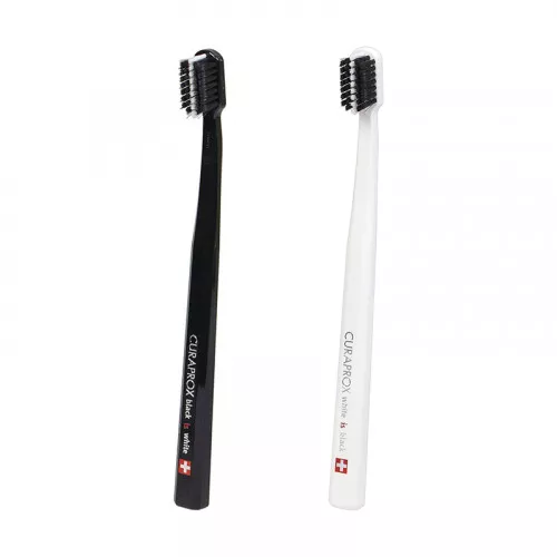 CURAPROX CS 5460 ultra soft Duo White Is Black, 2 шт CURAPROX CS 5460 ultra soft Duo White Is Black, 2 шт