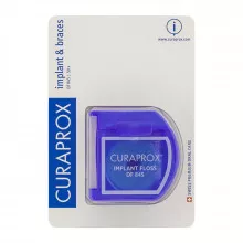Зубная нить Curaprox DF845 "implant & braces", 50 шт в Краснодаре