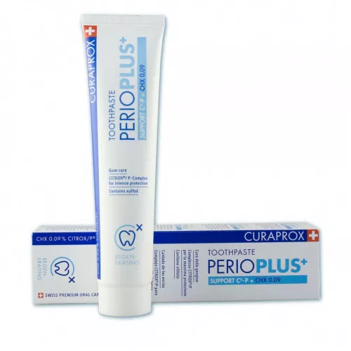 Зубная паста CURAPROX Perio Plus Support с хлоргексидином 0,09%, 75 мл