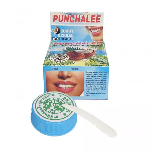 Зубная паста Punchalee c кокосом, 25 г Зубная паста Punchalee c кокосом, 25 г