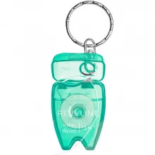 Зубная нить Revyline floss mini вощеная 15 м, зеленая в Краснодаре