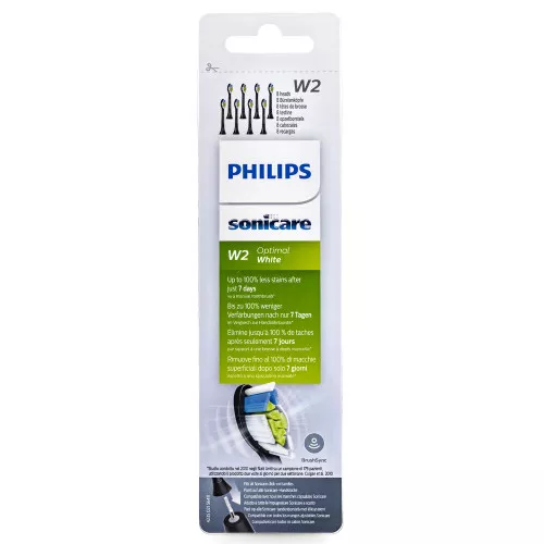 Насадки Philips HX6068/13 DiamondClean W2 Optimal черные, 8 шт Насадки Philips HX6068/13 DiamondClean W2 Optimal черные, 8 шт