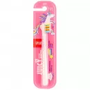 Зубная щетка Splat Juicy Lab UniMagic / Магия единорога от 5 лет, розовая , soft