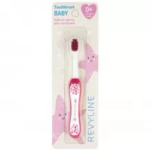 Детская зубная щетка Revyline Baby S3900 розовая, Soft
