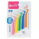 Ершики Azotii L-SHAPED Interdental Brushes Mix, 5шт