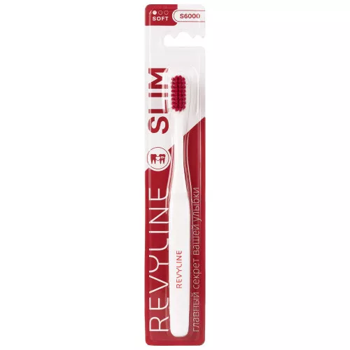 Зубная щетка Revyline S6000 Slim, розовая