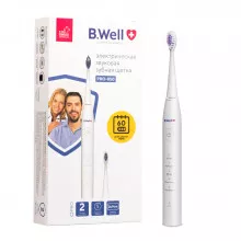 Электрическая звуковая зубная щетка B.Well PRO-850, белая в Краснодаре