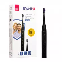 Электрическая звуковая зубная щетка B.Well PRO-850, черная в Краснодаре