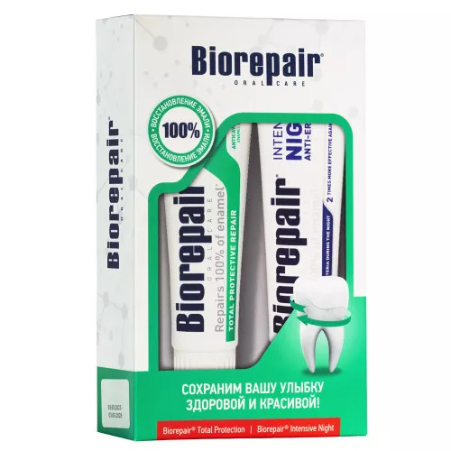 Набор Biorepair Защита улыбки 24/7, 2х75 мл Набор Biorepair Защита улыбки 24/7, 2х75 мл
