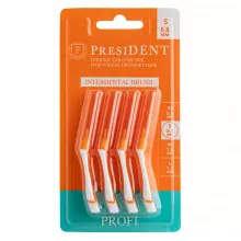 Межзубные ёршики PresiDENT Profi interdental brush S, 0.8 мм в Краснодаре