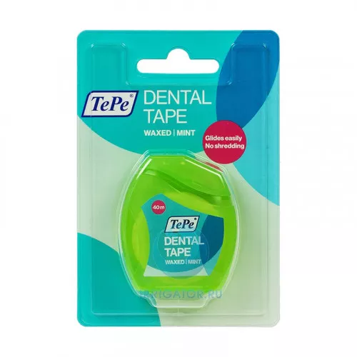 TePe Dental Tape Зубная нить 40 m. blister TePe Dental Tape Зубная нить 40 m. blister