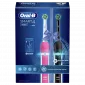 Электрическа зубная щетка Braun Oral-B Smart 4 4900, Набор Розовая и Черная