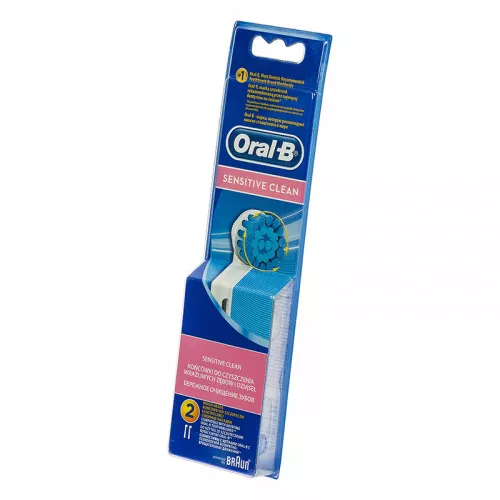 Насадки Braun Oral-B Sensitive Clean, 2 шт Насадки Braun Oral-B Sensitive Clean, 2 шт