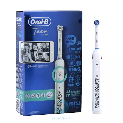 Электрическая зубная щетка Braun Oral-B Teen 4000 Электрическая зубная щетка Braun Oral-B Teen 4000