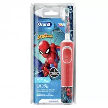 Детская электрическая зубная щетка Braun Oral-B Vitality Kids Spiderman D100.413.2K в Краснодаре