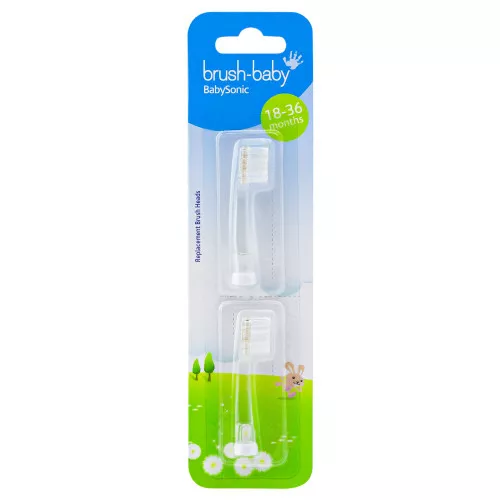  Насадки Brush Baby  BabySonic (от 1,5 до 3,0 лет), 2 шт