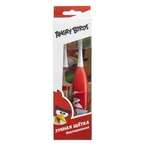 Электрическая зубная щетка Angry Birds от 3-х лет Электрическая зубная щетка Angry Birds от 3-х лет
