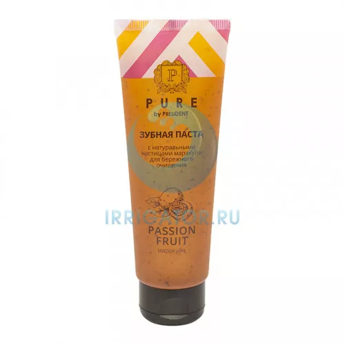 Зубная паста PresiDENT Pure Маракуйя, 100 г Зубная паста PresiDENT Pure Маракуйя, 100 г