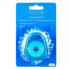 Зубная нить Revyline нейлон, мятная, вощеная, 50 м в Краснодаре